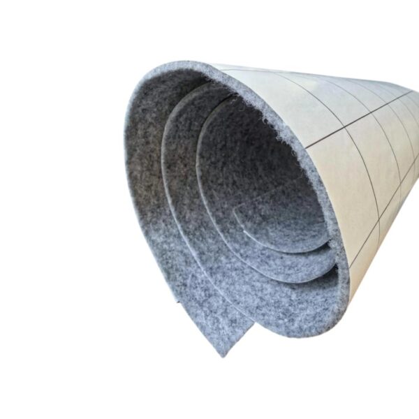 VANUE Camper FILZ Mittelgrau 903, eins. selbstklebend 2,5 mm dick, 1 m, Breite 1,5 m